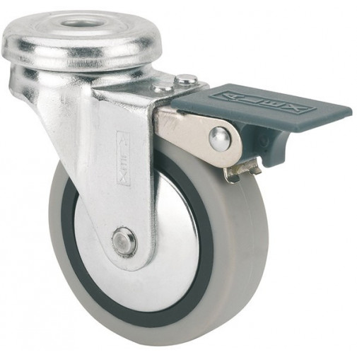 Rueda Twin Lex Poliamix-goma 40 Mm