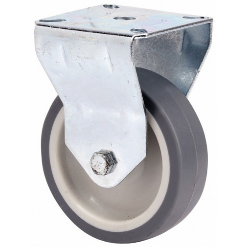 Rueda Fija Twin Lex Poliamix-goma 80 Mm