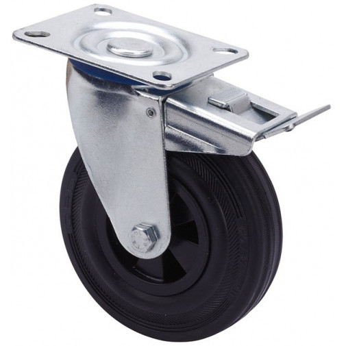 Rueda Gir. Twin Lex Poliamix-goma 125 Mm