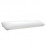 Plafon Led Aluminio Pc Tricolor 70 Cm 24w 24 W