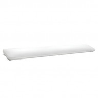 Plafon Led Aluminio Pc Tricolor 120cm 24 W 24 W