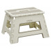 Taburete Multiuso Plegable Crema 29x22x39cm