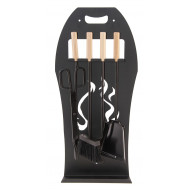 Juego Cjhimenea Pared 4 Pza -