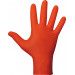 JUBA Guantes de nitrilo Agility Grip Naranja Sin Polvo 50 Unidades - Marca EAN: 8423752239566 - Talla: 10