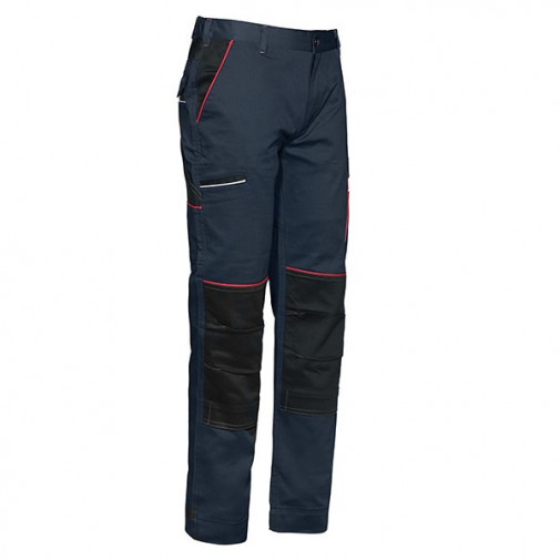 Pantalon Stretch Multibolsillo Boom Azul M