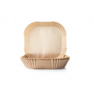 Molde Papel Desech Cuadr Airfryer 50u. 20x20 Cm