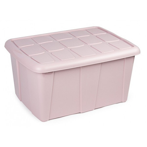 Caja Multiuso N18 Rosa Pastel 60 L
