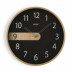 Reloj Pared Negro 30,5 Cm