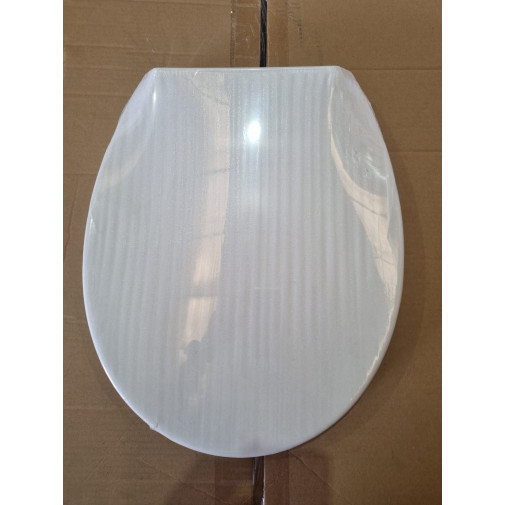 Tapa Wc Inodoro 37x44cm Pvc Blanco Kos Wenko (OUTLET)