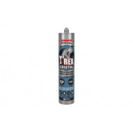 Adhesivo Montaje Sellador T-rex Cristal 290 Ml Transparente