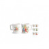 Mug New Bone China Navidad 35 Cl Holiday Surtido