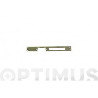 Frontal Placa Larga L Cerradero Electrico Inox Dorcas