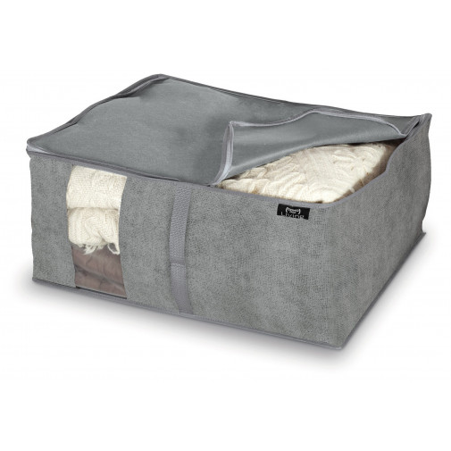 Funda Guarda Mantas Stone L 55 X 45 X 25 Cm Domopak