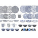 Mug Porcelana Armonia Azul -