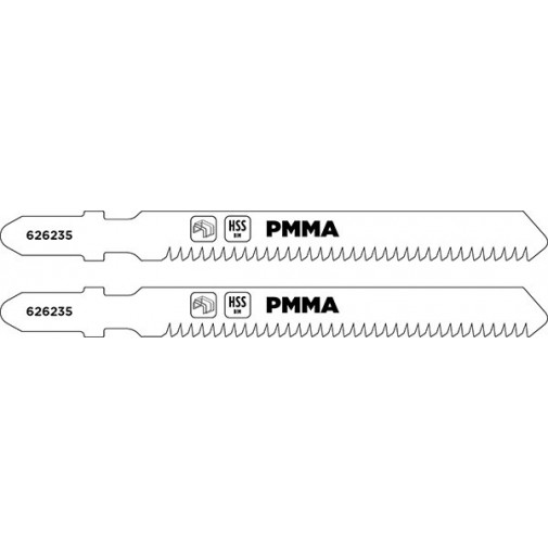Hoja Sierra Calar Acrilico Bim Bl 2u 65 Mm