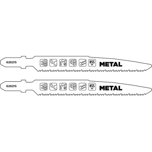Hoja Sierra Calar Metal D.japo Bl 2u 75 Mm