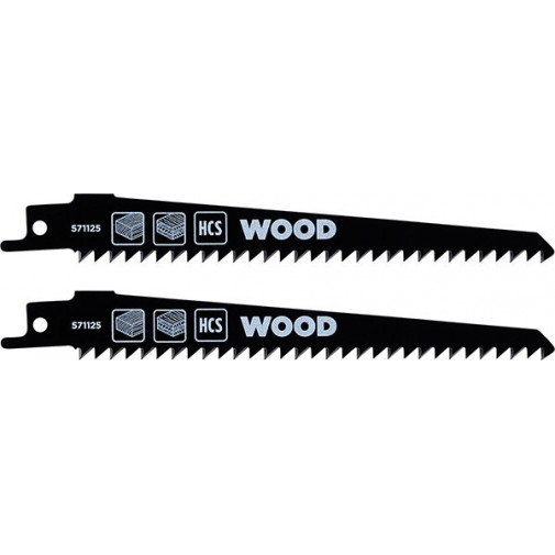 Hoja Sierra Sable Madera Hcs Bl 2u. 130 Mm