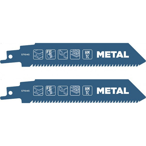 Hoja Sierra Sable Hm Destruc Bl 2u. 108 Mm