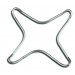 SOPORTE GAS ESTRELLA PEQ. INOX. 18/8 16,5X16,5 CM marca Alexalo