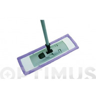 Mopa Microfibra 45 Cm Con Mango Telescopico 80-140 Cm Lila M
