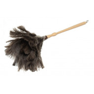 Plumero Avestruz Mango Madera Torneado N 4 Efase