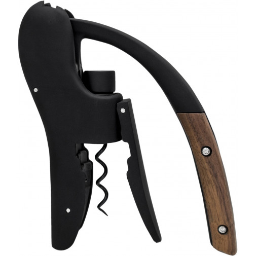 Sacacorchos Palanca Negro / Madera Vin Bouquet