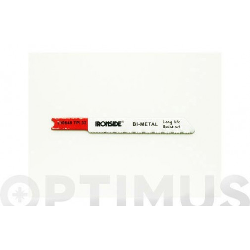 Hoja Sierra Calar Para Metal U118 G 5 Uds Recto Fino. Logitu