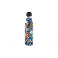 Botella Termo Inox 7 X 7 X 26,5cm 500 Ml - Graffiti Non