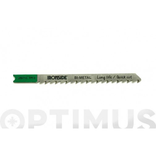 Hoja Sierra Calar Para Madera U101 Df 5 Uds Recto Fino. Logi