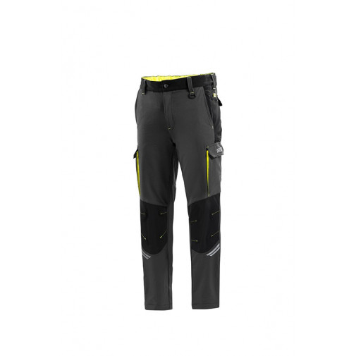 Pantalon Multb Gris/am Fluor L