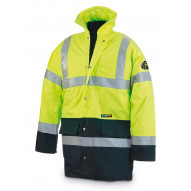 Parka A.visibilidad Amar/azul Ma M