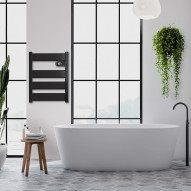 Radiador Toallero Ceramico Antracita 750 W