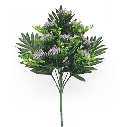 Ramo Palma Lavanda 45 Cm