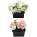 Jardinera Rect Rosa Y Hortensias Surtido 18x24 Cm
