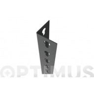 Angulo Estanteria Gris Oscuro P/40 250 Cm Sin Tornillos Simo