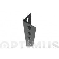 Angulo Estanteria Gris Oscuro P/40 200 Cm Sin Tornillos Simo