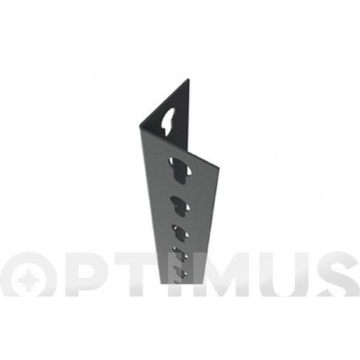 Angulo Estanteria Gris Oscuro P/40 200 Cm Sin Tornillos Simo