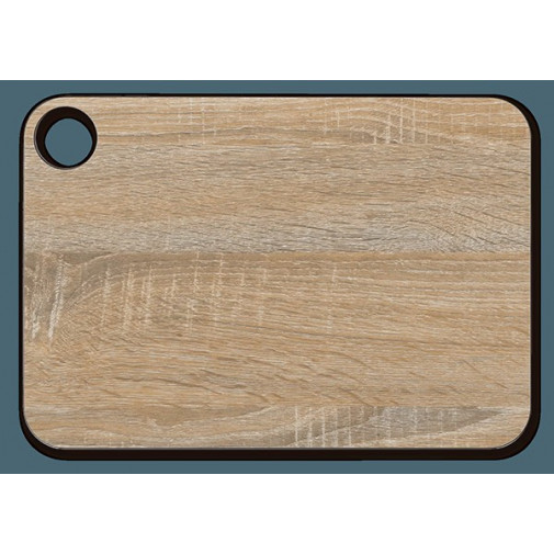 Tabla Cortar Fibra/resina Ef. Madera 33x23 Cm