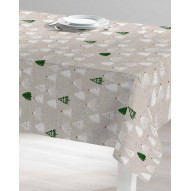 Mantel Antimanchas Navidad Laponia 140x250 Cm