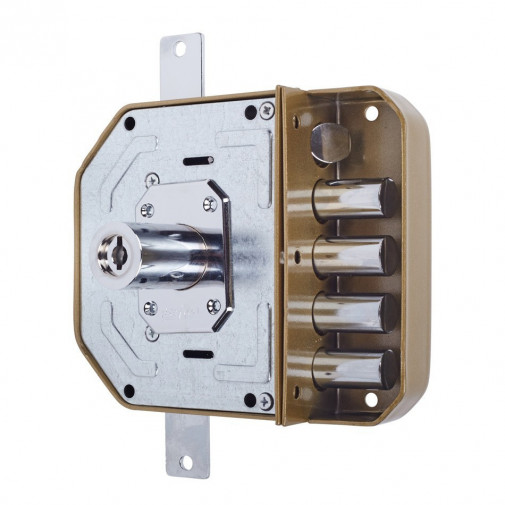 Cerradura Seg. Sobr. 9000 Pintada 3p Dcha Tover