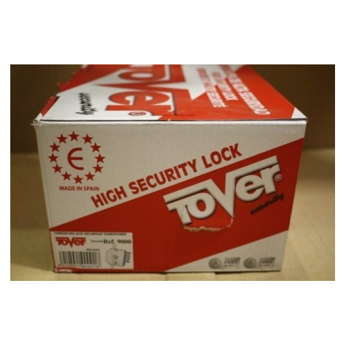 Cerradura Seg. Sobr. 9000 Pintada 3p Dcha Tover