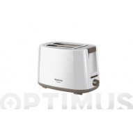 Tostador Dos Ranuras Cortas Mytoast Ii Blanco 750w Taurus