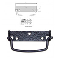 Asa Abatible Negra 100x27 Mm