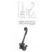 Imex El Zorro B-73322 B-73322-Percha Doble (140 mm)