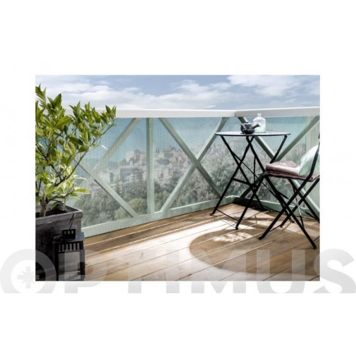 Malla Cuadranet 10 X 10mm 300gr/m² 1 X 25 M Verde Nortene