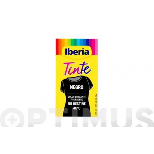 Tinte 40ºc Negro Iberia