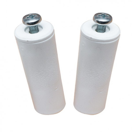 Tope Persiana 40mm 2u Blanco 40mm