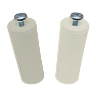 Tope Persiana 40mm 2u Marfil 40mm