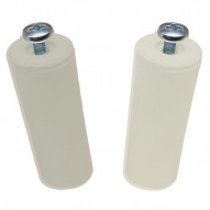 Tope Persiana 60mm 2u Marfil 60mm