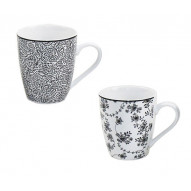 Mug Porcelana Armonia Negra - 2